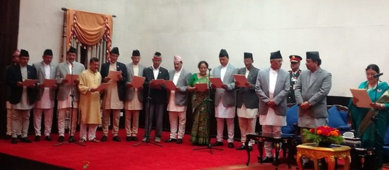 Pm Deuba Expands Cabinet For Second Time 19 Ministers Sworn In